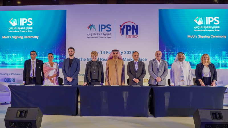 تنظيم قمة (YPN Congress) في دبي خلال فعاليات الدورة العشرين من معرض IPS للعقار 29 فبراير المقبل