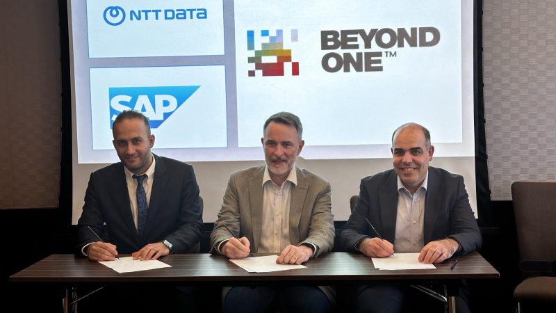 NTT DATA and Beyond ONE forge strategic partnership for SAP® S/4HANA Public Cloud implementation