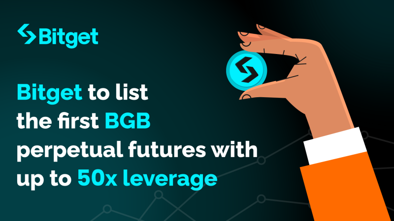 Bitget to List the First BGB Perpetual Futures with up to 50x Leverage