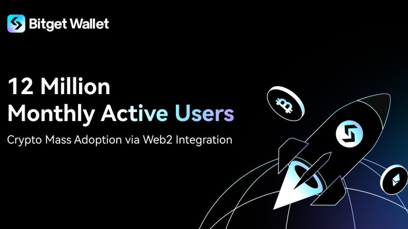 Million Monthly Active Users Driving Crypto Mass Adoption Through Web2 Integration