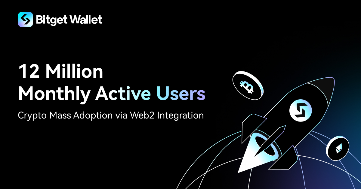 Million Monthly Active Users Driving Crypto Mass Adoption Through Web2 Integration