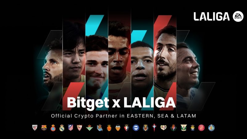 Bitget Enters A Multi Million Dollar Deal With La Liga to Explore Crypto Sports Synergy