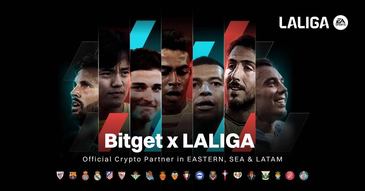 Bitget Enters A Multi Million Dollar Deal With La Liga to Explore Crypto Sports Synergy