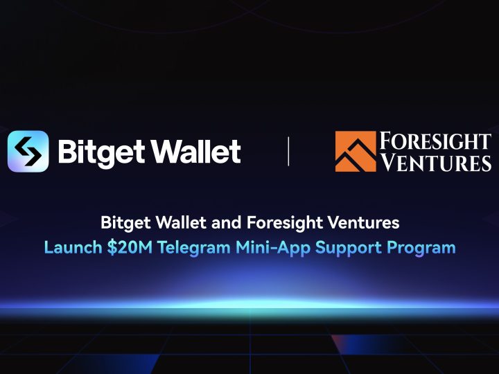 Bitget Wallet Launches $20M Telegram Mini-App Support Program with Foresight Ventures