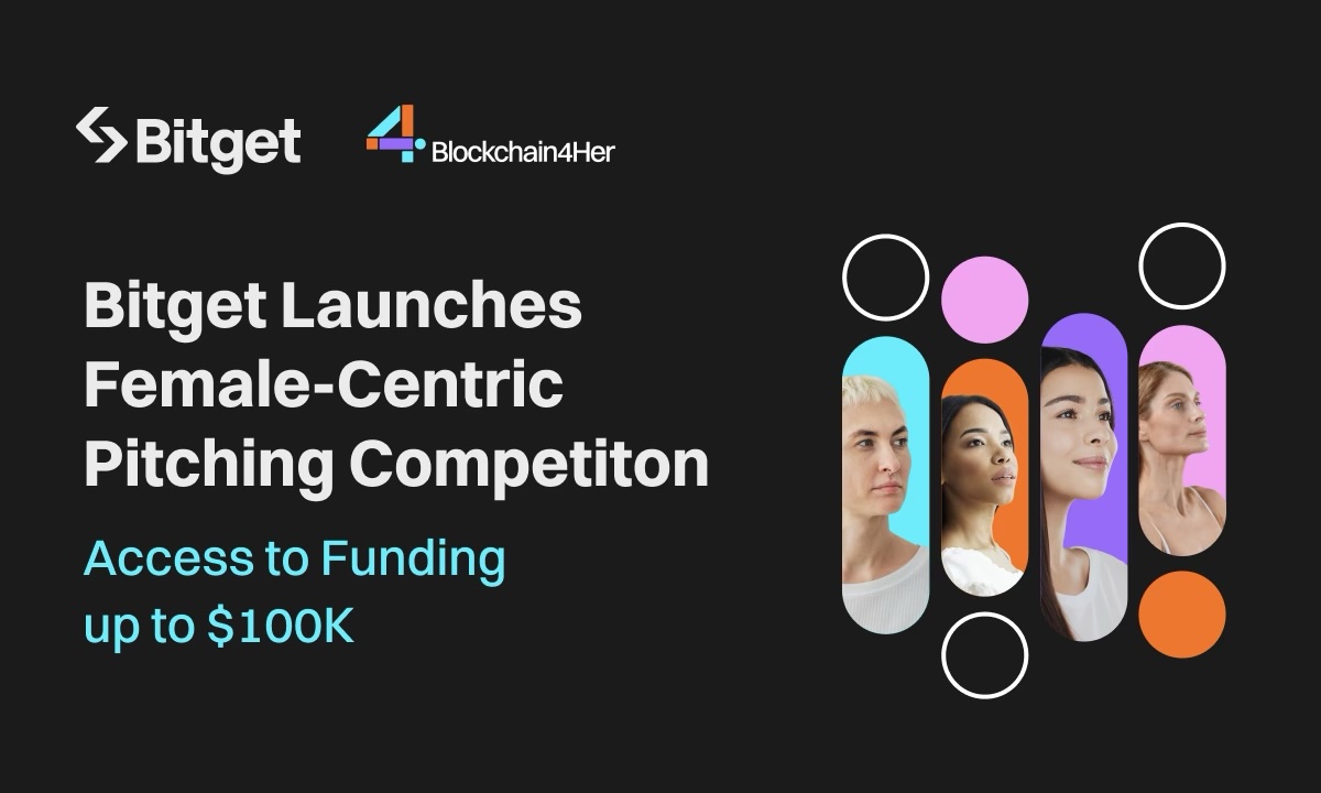 Bitget Launches Female Centric Pitching Competition during DevCon 24 with Access Up to 100K USD Funding Opportunities 