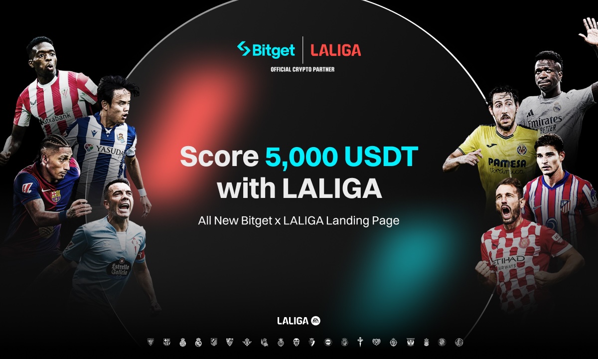 Bitget x La Liga: A Tiki Taka of Football and Crypto with 5,000 USDT in Rewards