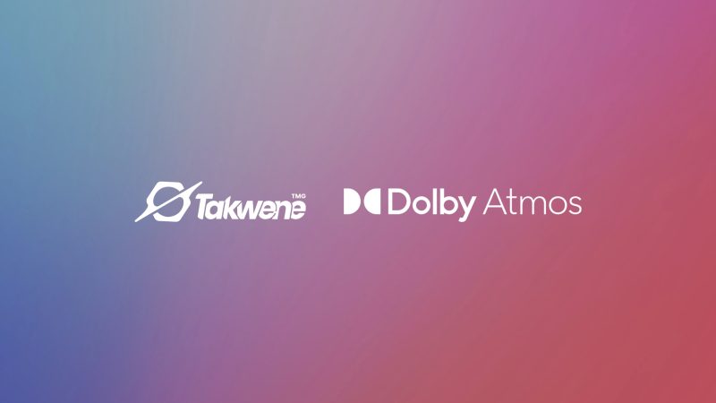 Takwene Becomes MENA’s First Record Label to Feature a Dolby Atmos Music Studio