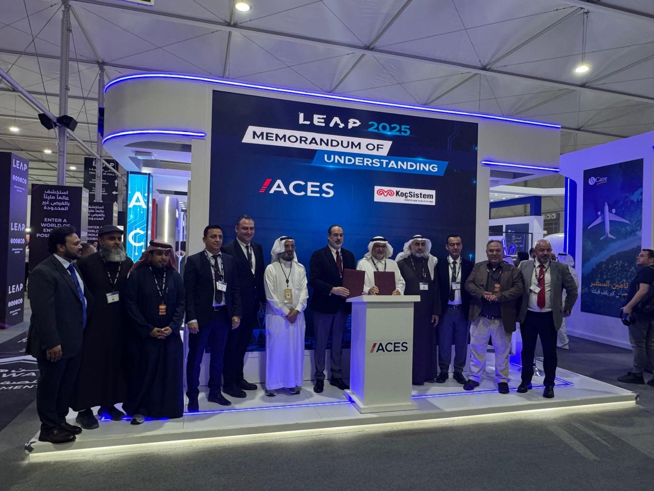 KoçSistem Participates in LEAP Expo as a Leading Tech Brand from Türkiye