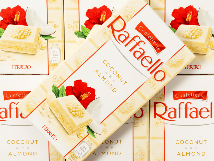 ألواح شوكولاتة Ferrero Rocher و Raffaello تتصدر التجارب الحسية في دراسة فريدة عن الترف