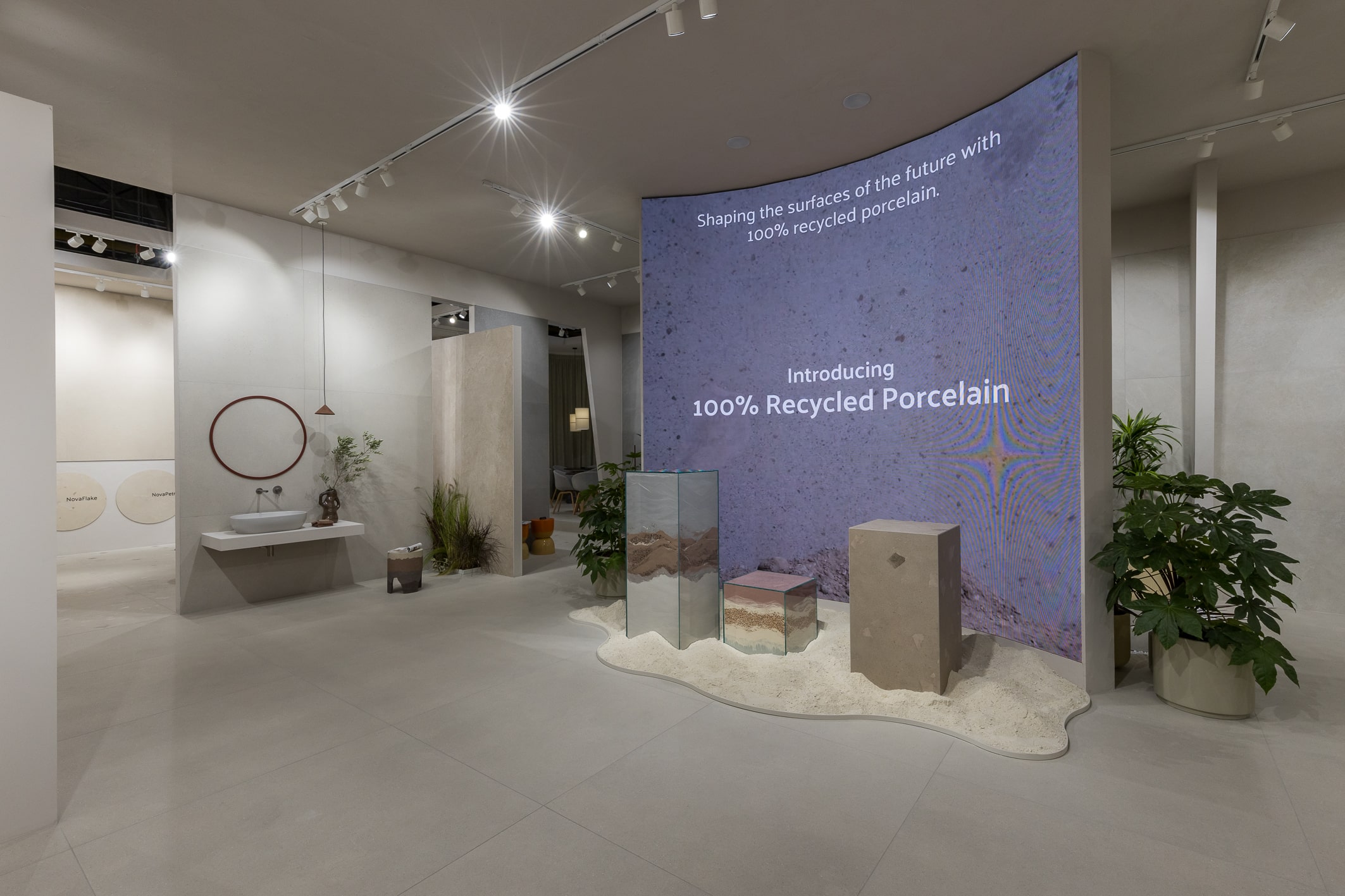 VitrA Tiles at Cersaie 2025: Pioneering “100% Recycled Porcelain Tile” among innovation and immersive experiences