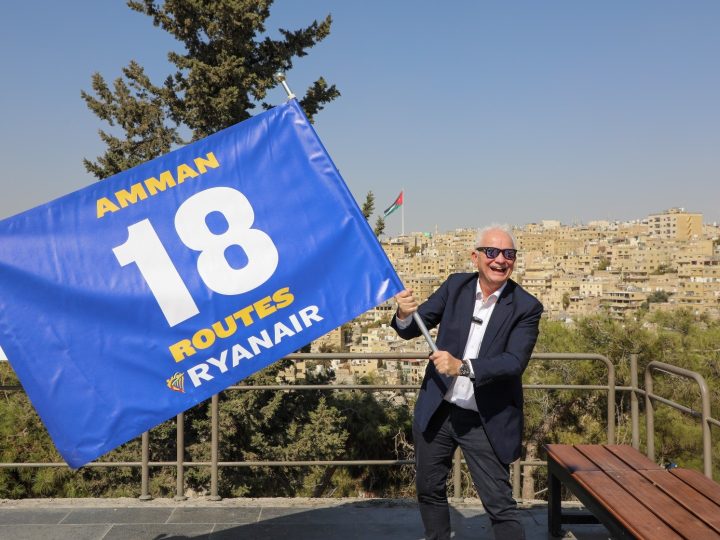 Ryanair Launches Record Winter Schedule to Amman and Unveils Major Investment Plan for Jordan
