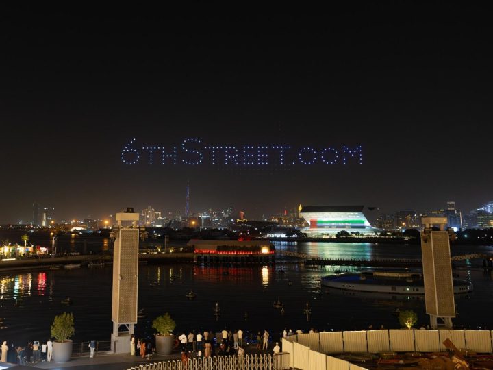 Dubai Hosts One of the Largest Fashion Drone Performances by 6thStreet.com