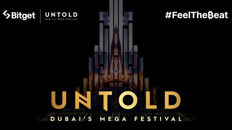 Bitget Lights Up UNTOLD Dubai with Immersive LED Tower and Global Fan Experience