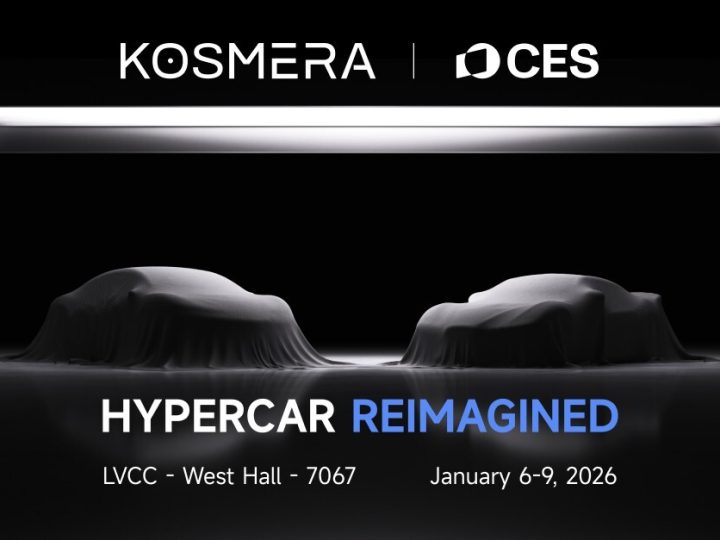 CES 2026 Preview: Kosmera Prototype Debuts, Redefining the Intelligent Hypercar